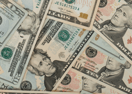 Eye Dollar Bill