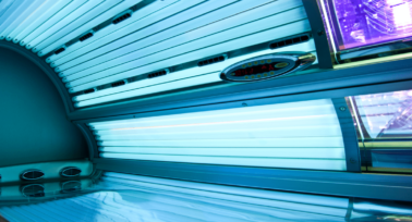 Did you know that sunbeds can burn your eyes